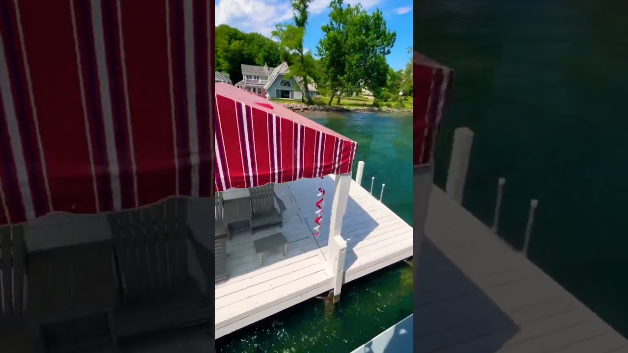 Mail Delivery from a Boat.. (FAIL) #shorts