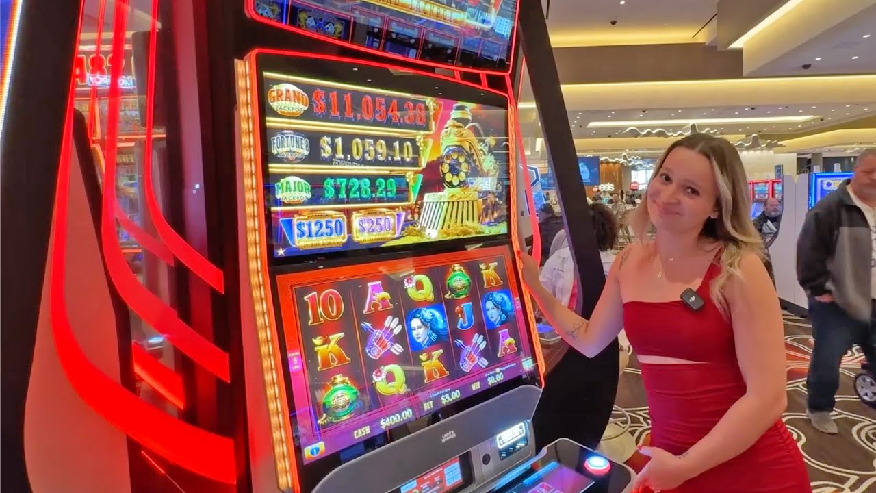 Pompsie Slots Scores BIG In The Casino On DRAGON TRAIN!