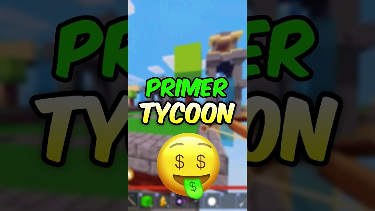 PRIMER TYCOON EN ROBLOX! 🤑😎