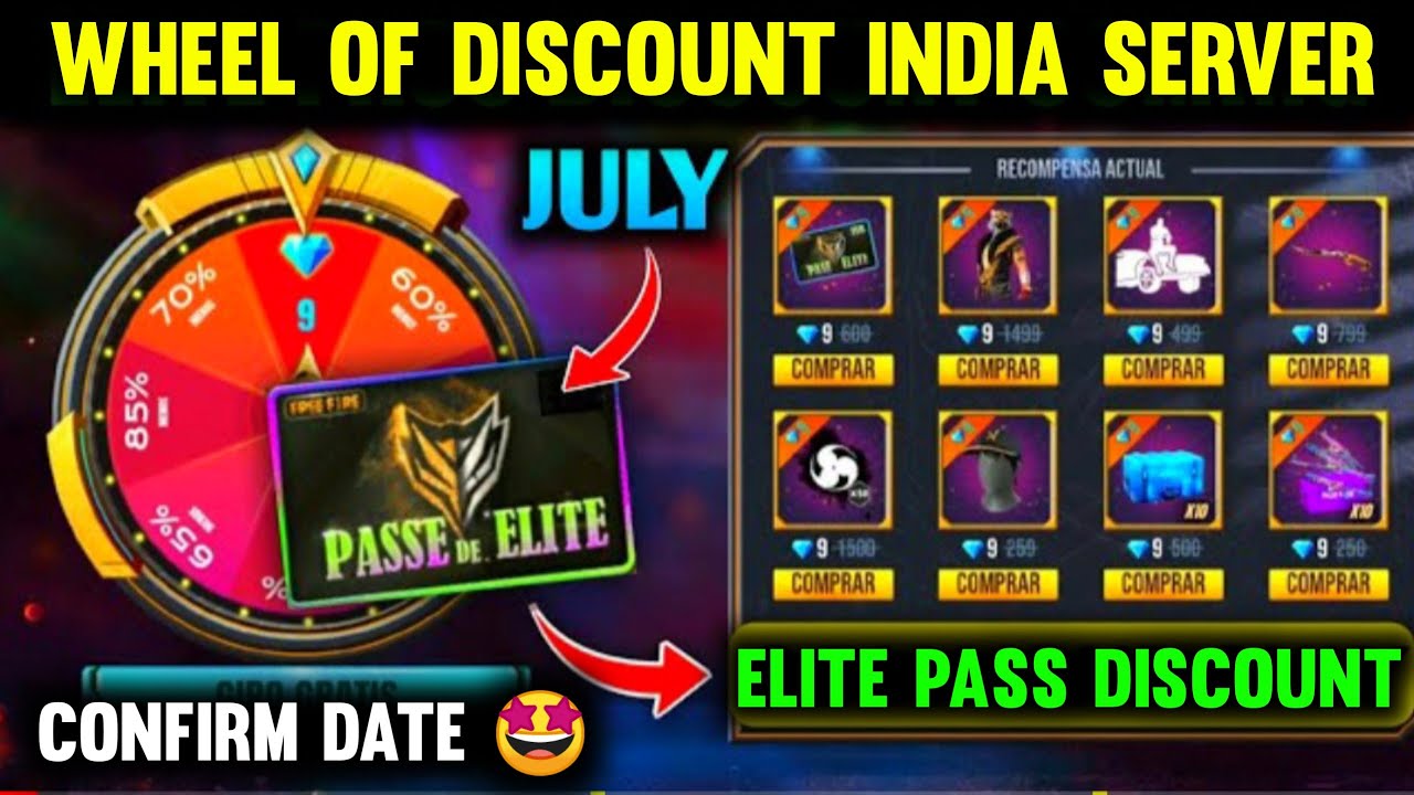 Wheel Of Discount Event In Free Fire|| Free Fire Elite Pass Discount Event Confirm||Abhinav Gaming