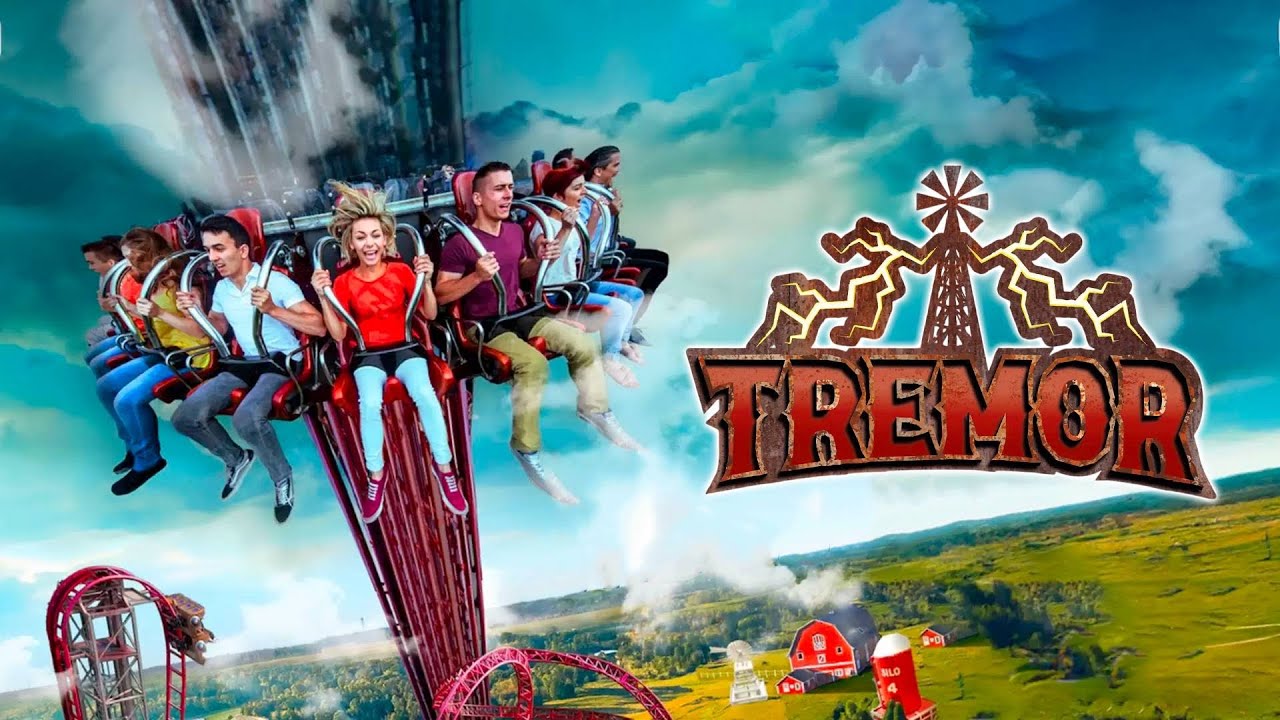 On teste la nouvelle attraction TREMOR à la récré des 3 curés !