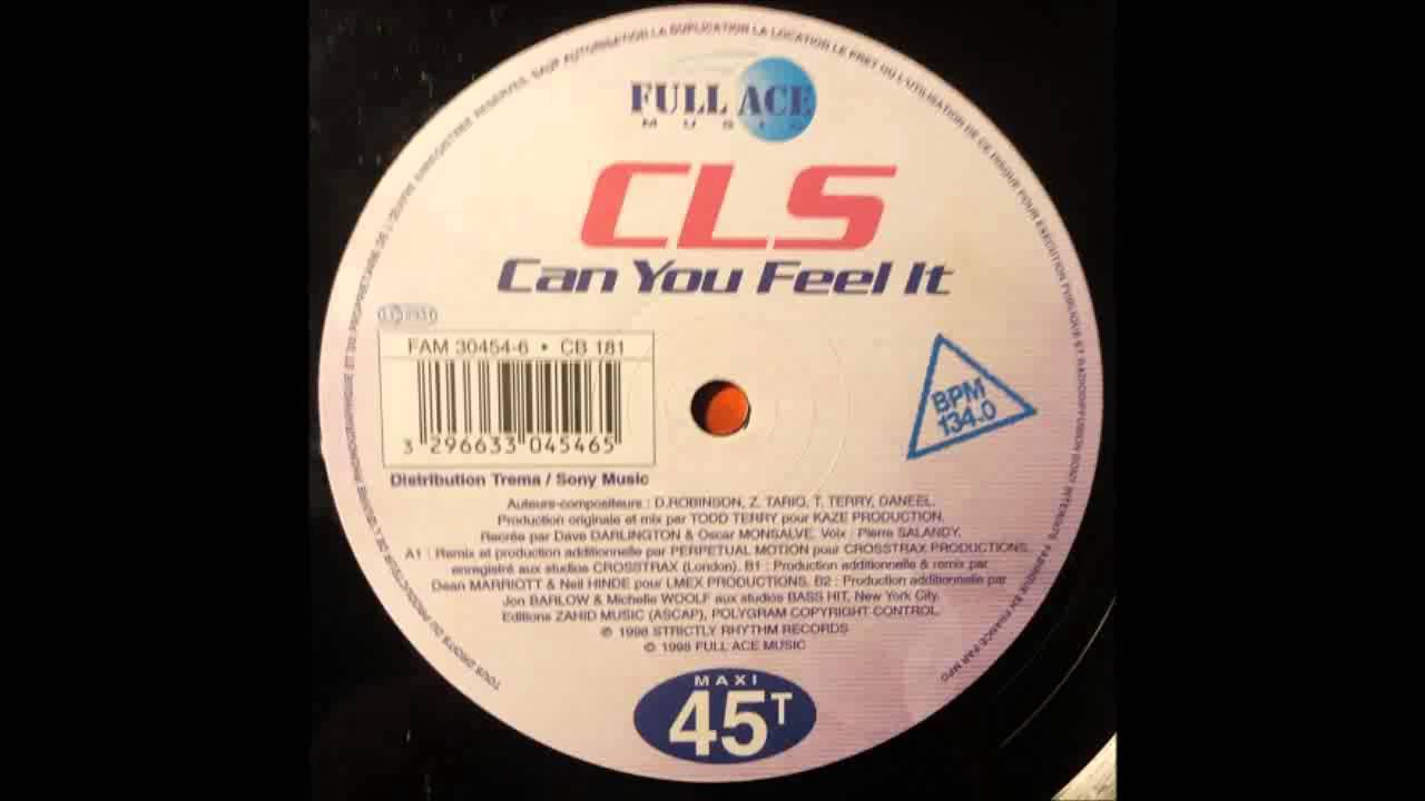 (1998) CLS - Can You Feel It '98 [Original Vocal Mix]