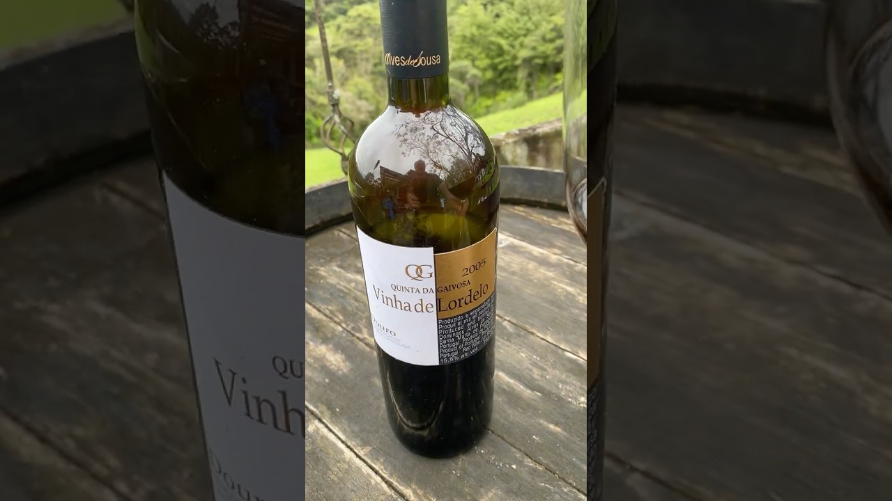 Tasting Alves de Sousa's Quinta da Gaivosa Vinhos de Lordelho 2005 