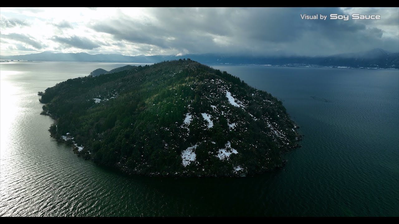 滋賀県大津市〜彦根市 琵琶湖　ドローン 空撮 Drone 5.1K UHD Mavic3