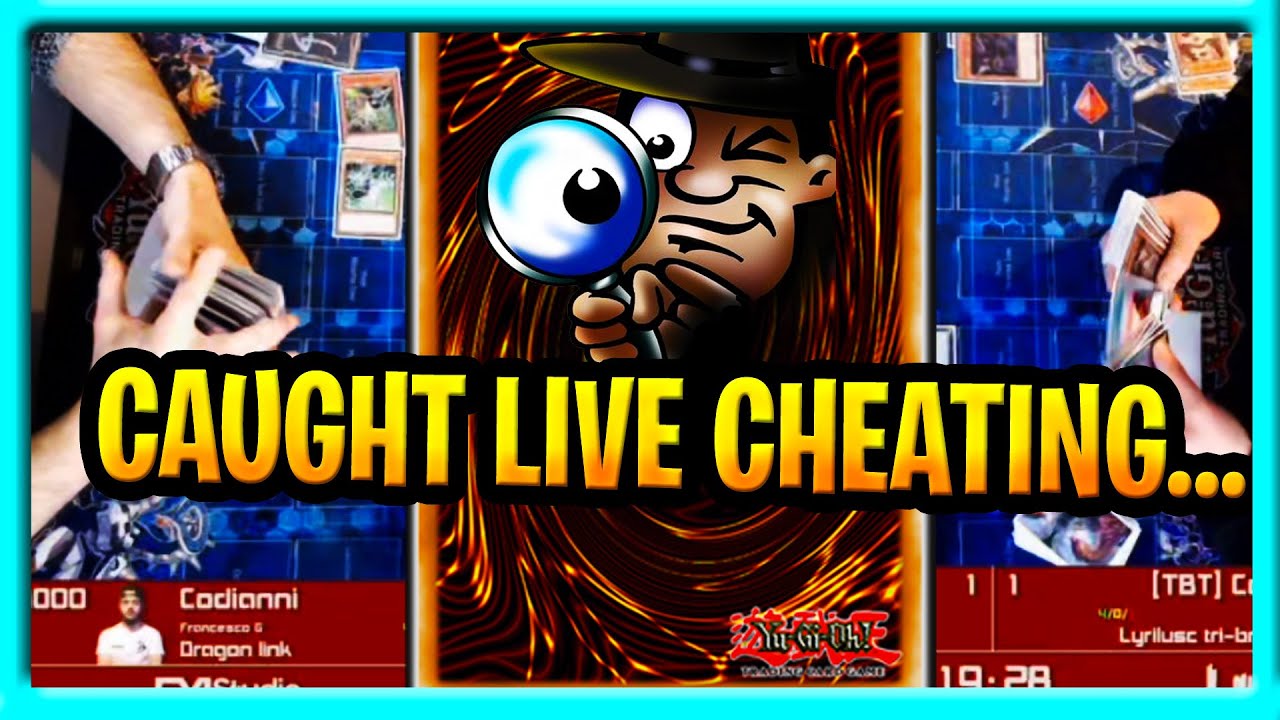 YuGiOh Player Caught Cheating LIVE Dragon Link Player LCS WCQ Regionals YuGiOh Shorts #shorts
