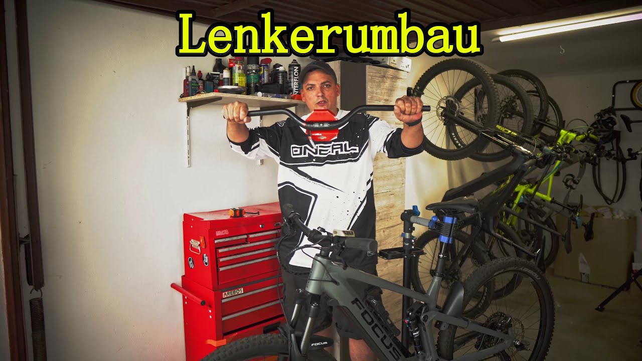 Schmerzen beim Ebike fahren? So baust du auf ERGO Lenker um!