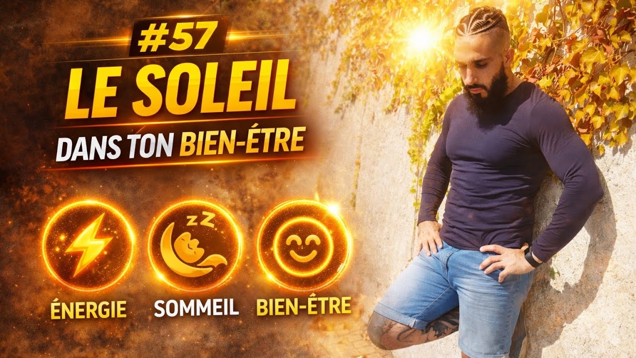 #57 le soleil dans ton bien être est très important 