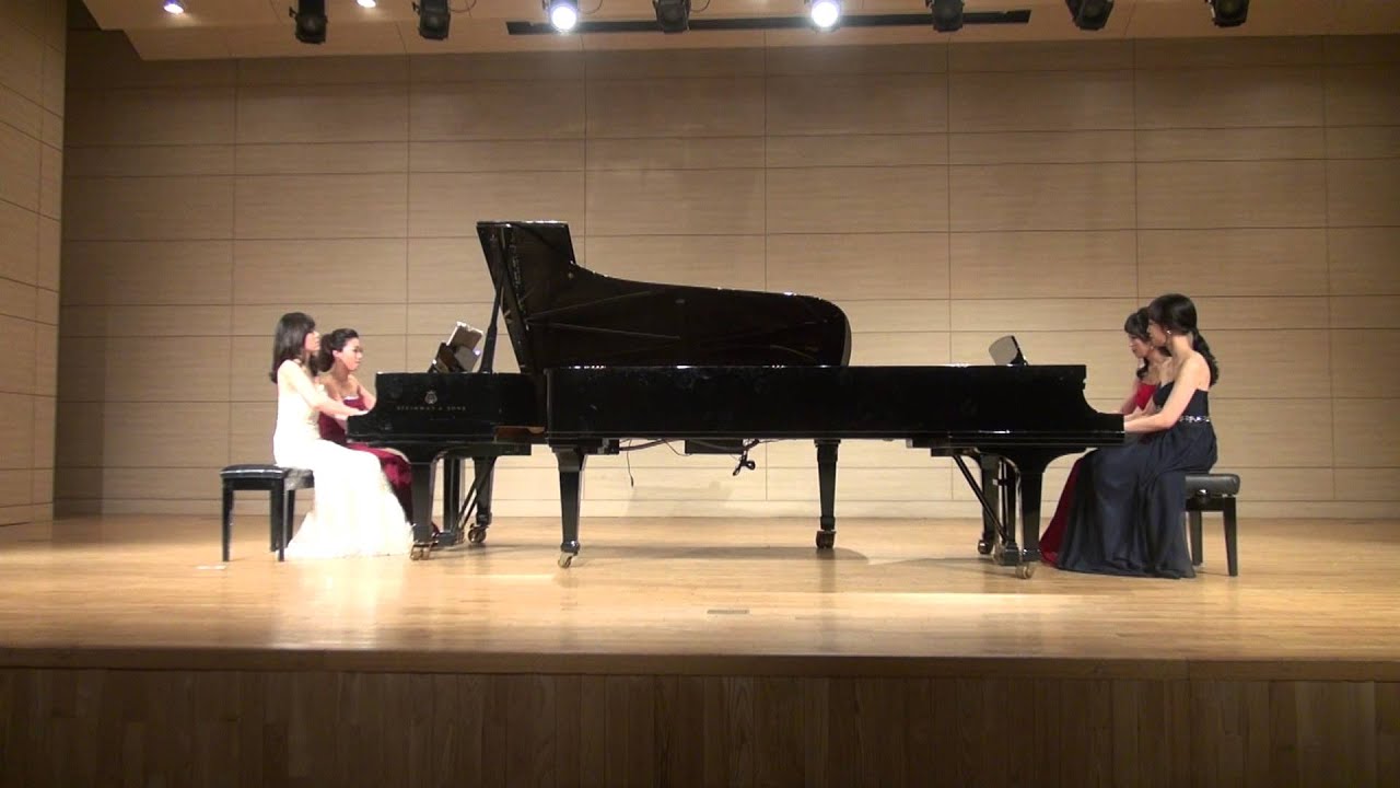 A.Khachaturian-Sabre Dance for 2 piano,8 hands