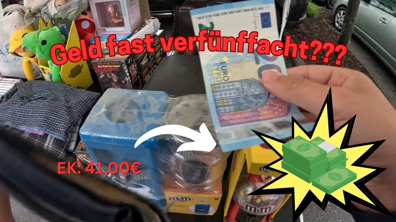 Schnäppchenjagd auf dem FLOHMARKT - GÜNSTIGE Deals für GROßEN Gewinn?