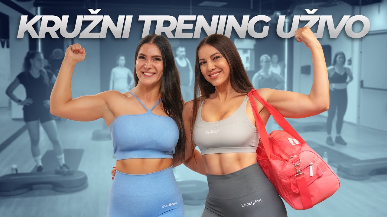 Najbolji kružni trening sa @žanamari vodi @leonardarizvic5267 l GymBeam
