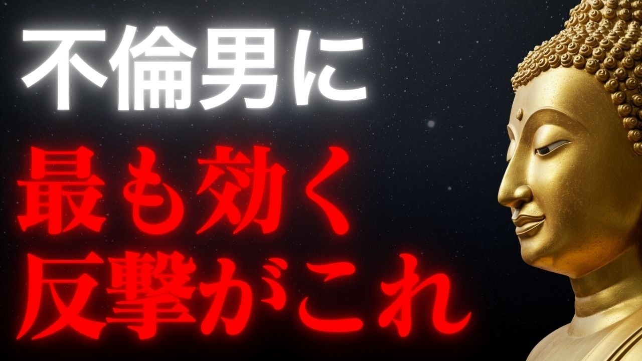 【ブッダの教え】不倫男に“最も効く反撃”はコレだった…怒りより強い力とは