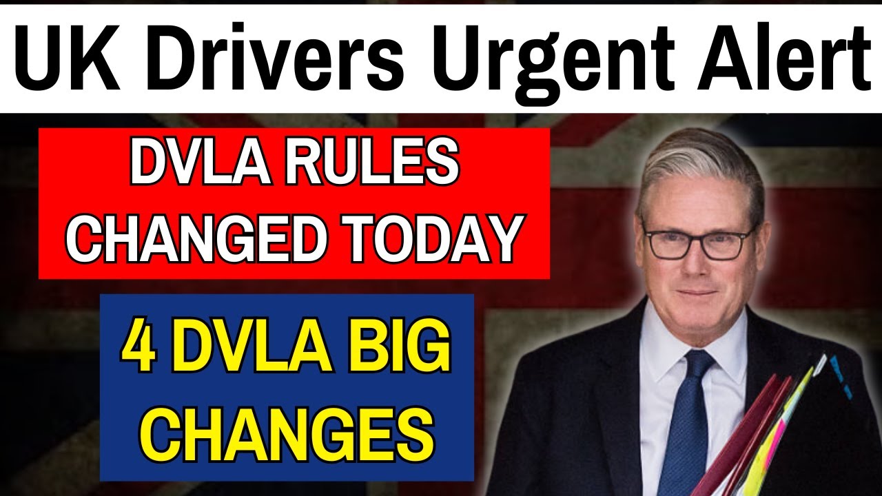 🔥 DVLA Rules Changed TODAY! 4 Big Changes Every UK Driver Must Know