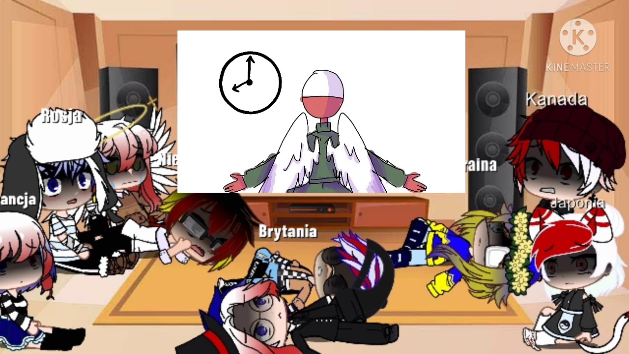 Countryhumans react to poland meme🇵🇱 3/? Część ll ✨