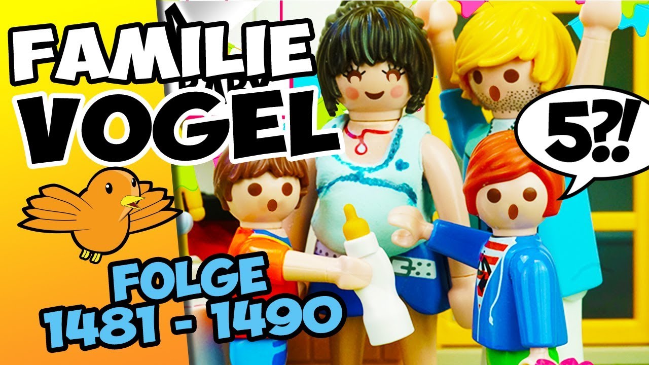 Playmobil Filme Familie Vogel: Folge 1481-1490 Kinderserie | Videosammlung Compilation Deutsch
