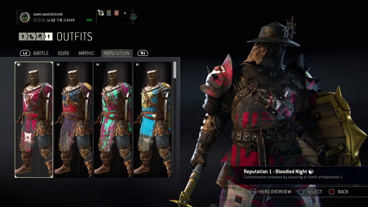 For Honor-Reputation 10 Conqueror,180 Gear Score
