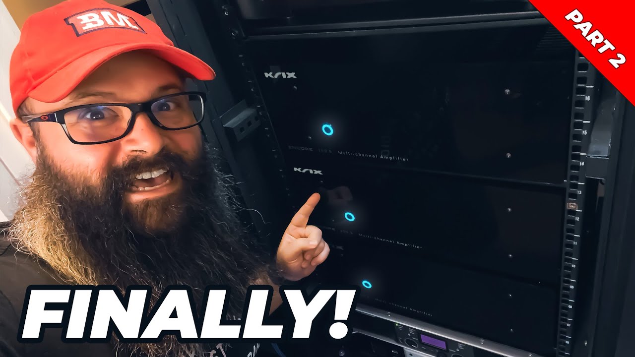 MY MOST EPIC HOME THEATER UPGRADE with TIMELAPSE ...