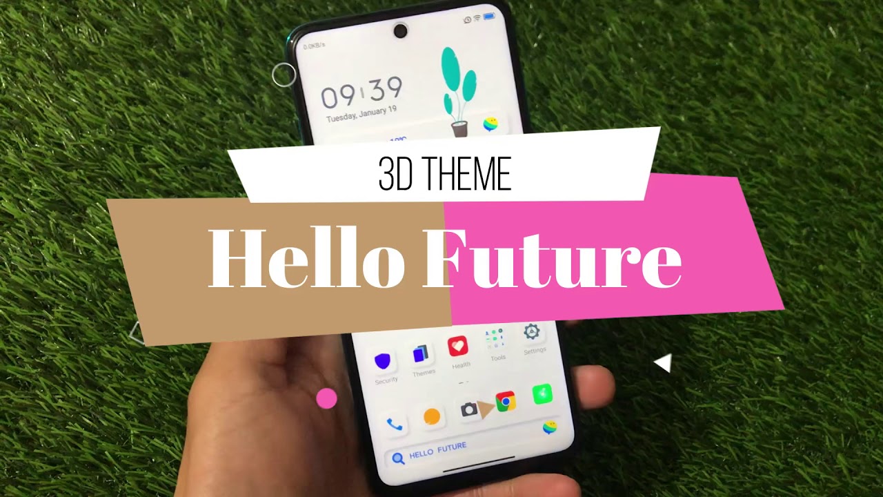 Hello Future 3D Theme - A Must Install Theme for all MIUI 12 Running Devices 🔥