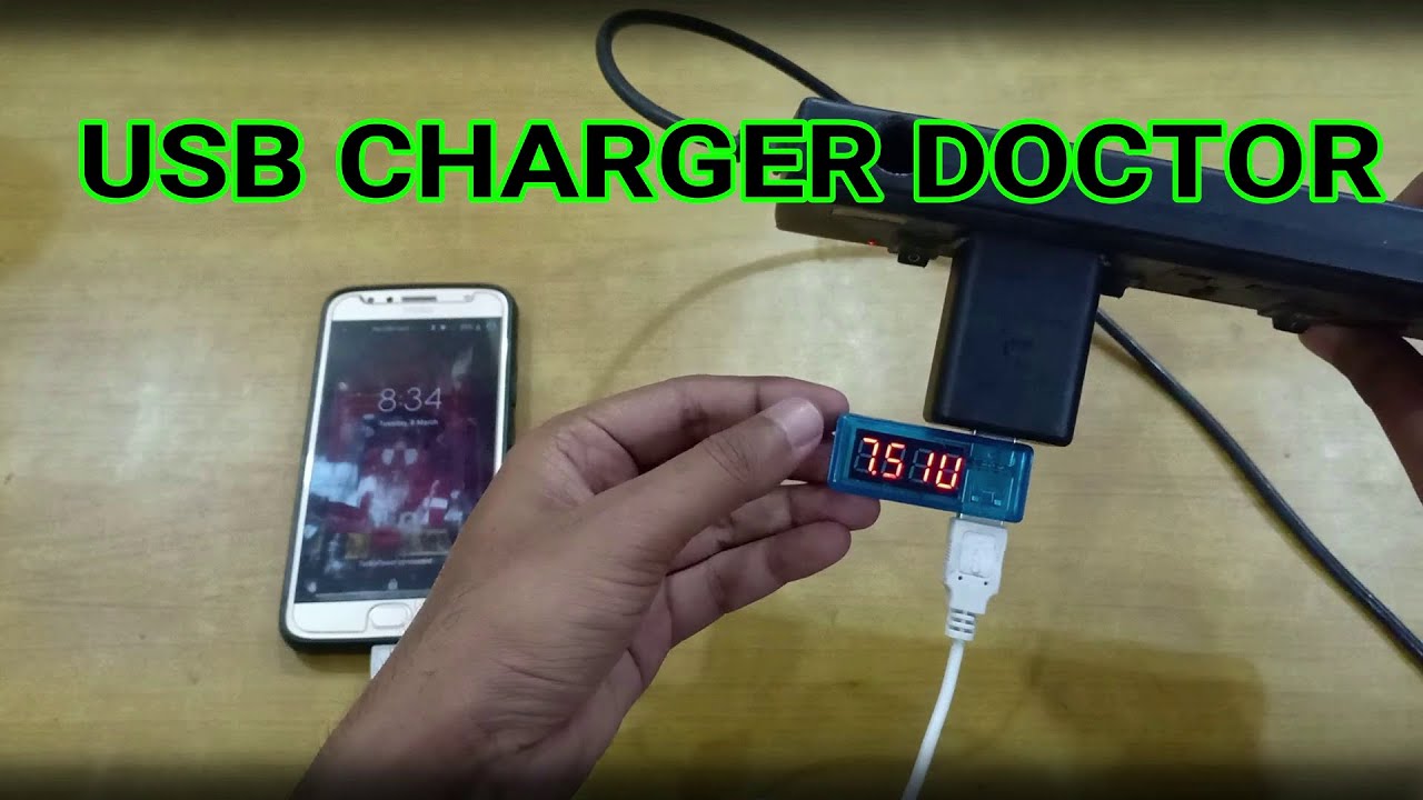 USB Charger Doctor / USB Voltmeter and Ammeter