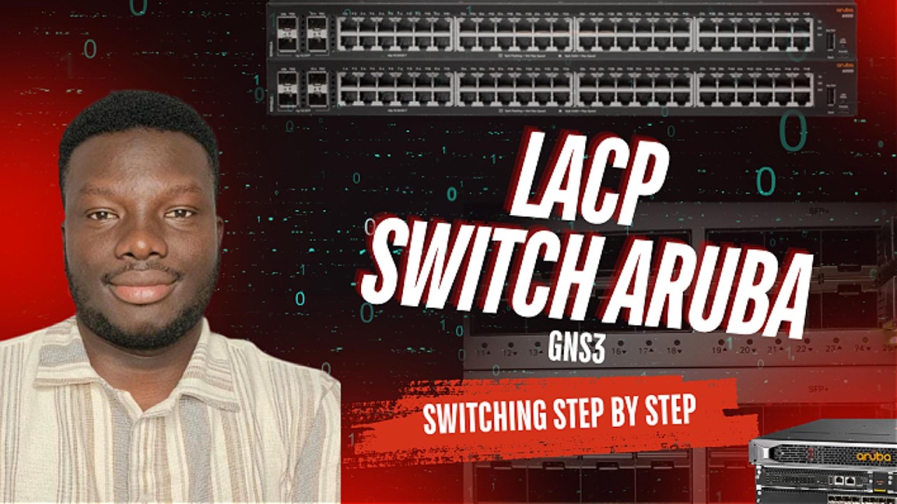 Configuration de LACP sur ARUBA