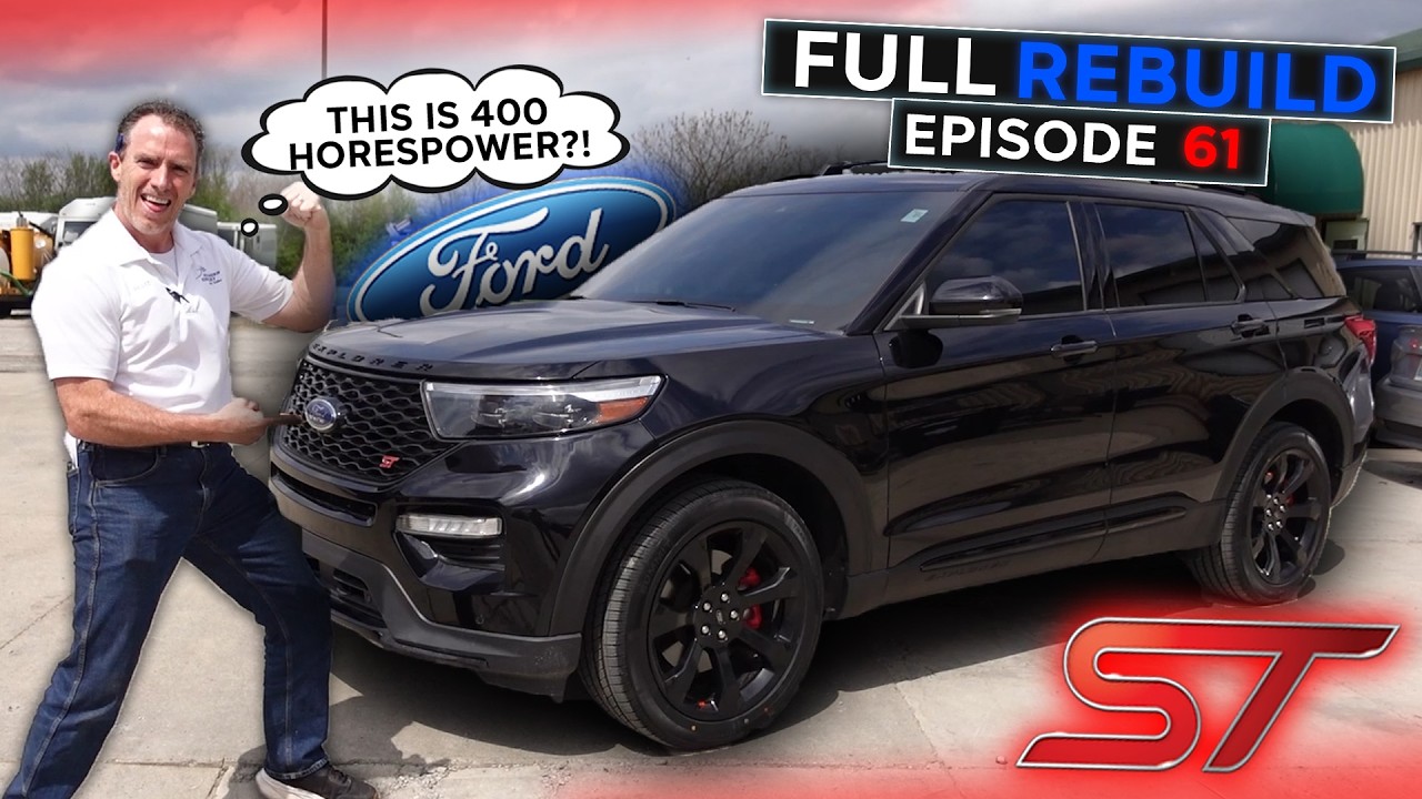 Я купил Ford Explorer ST 2024 года выпуска у IAAI всего за 23 000 долларов!