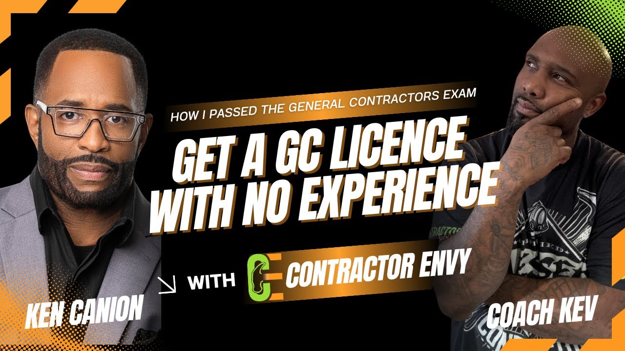 How I Passed the General Contractor License Exam With NO Experience #construction  #northcarolina