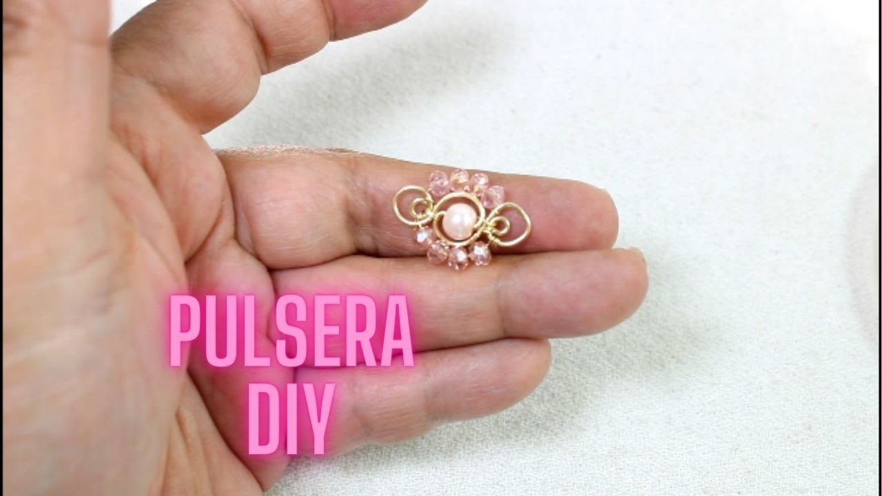 Aprende a hacer una pulsera con alambre... Pulsera Alambrismo... Pulsera Diy.
