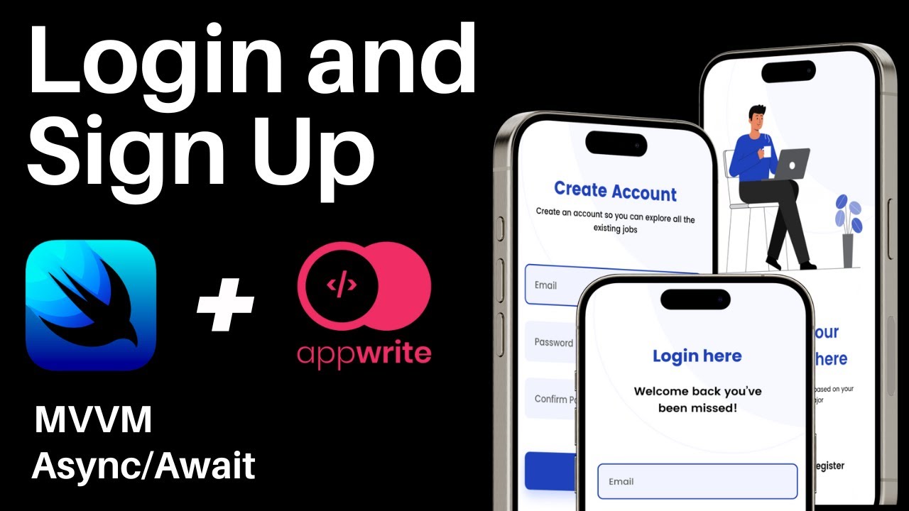 How to Build a Login and Sign Up Feature using SwiftUI + AppWrite |  Part 01