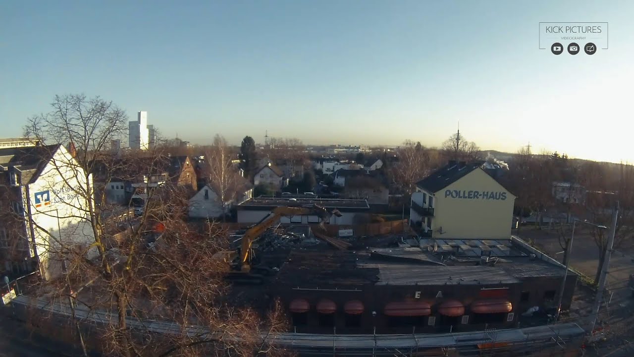 Zeitraffer - Abriss Poller Haus