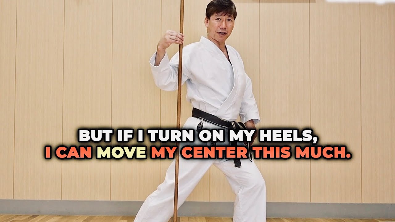 The toes and heels. Which should you move in 