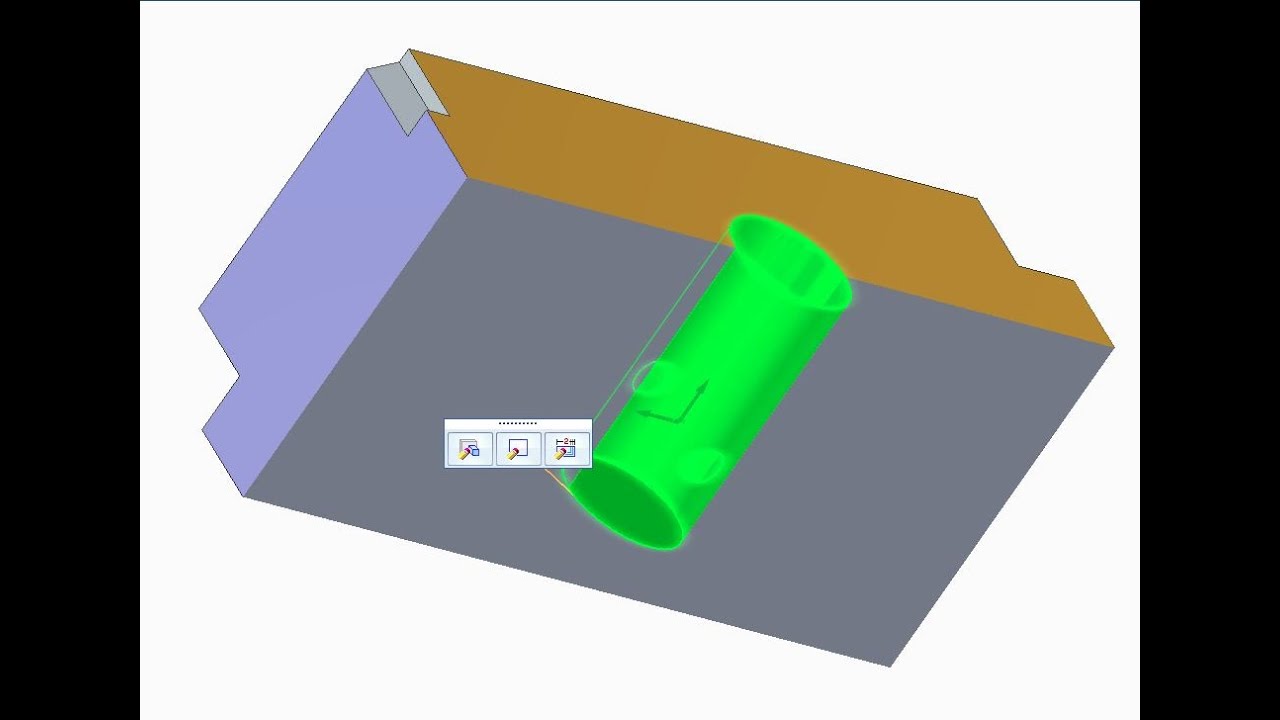 Solid Edge Model Section View