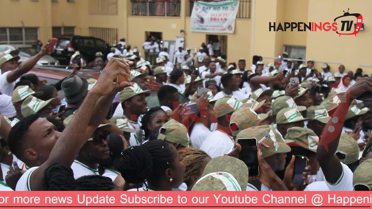Davido Arrives Lagos NYSC Orientation Camp