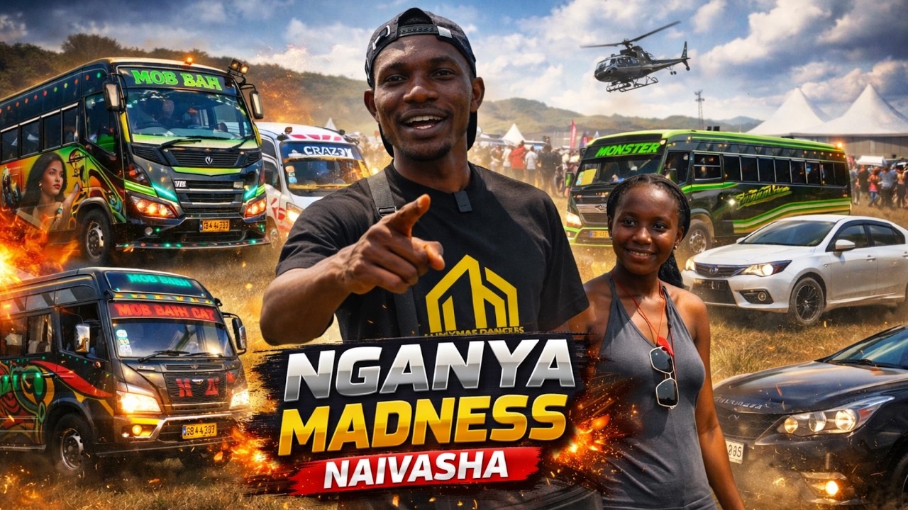 Nganya Madness at the Safari Rally Naivasha! 🇰🇪🔥