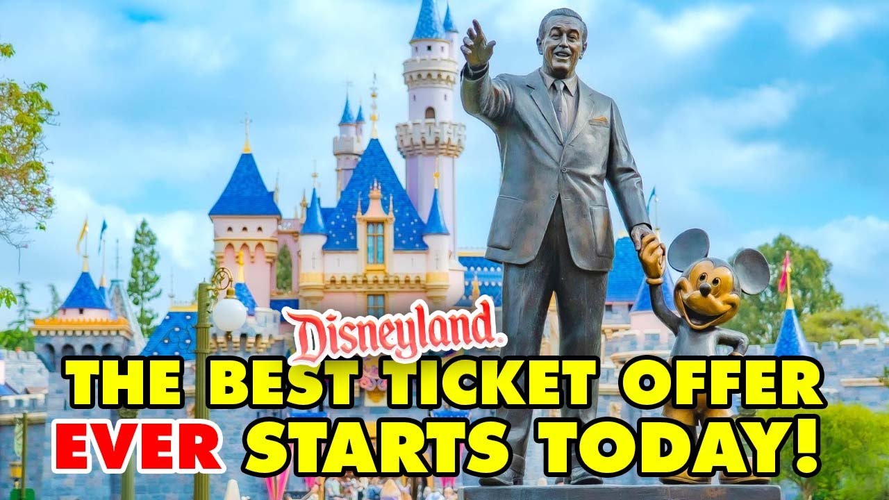 I'm SHOCKED at how good this Disneyland Ticket offer is