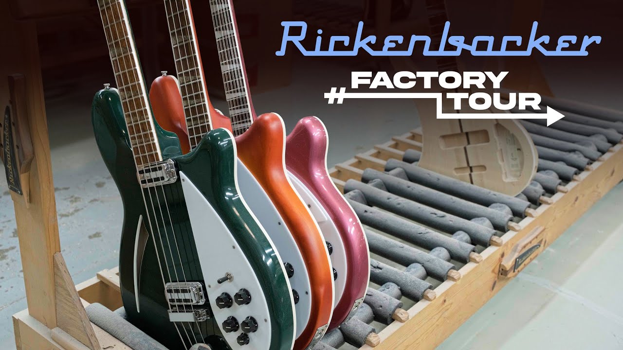 Экскурсия по фабрике и музею гитар Rickenbacker