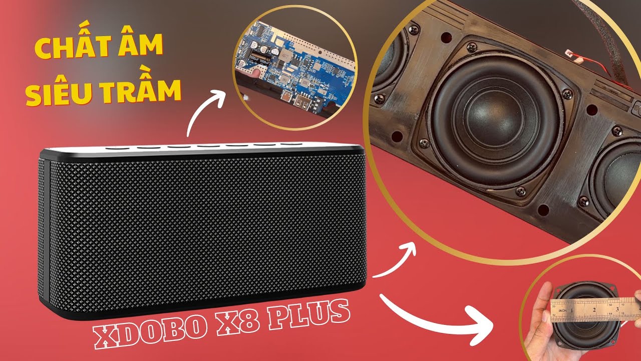 Chất Âm Siêu Trầm Trên Loa XDOBO X8 PLUS | LOA BLUETOOTH CHÍNH HÃNG | OBIBI Việt Nam Review