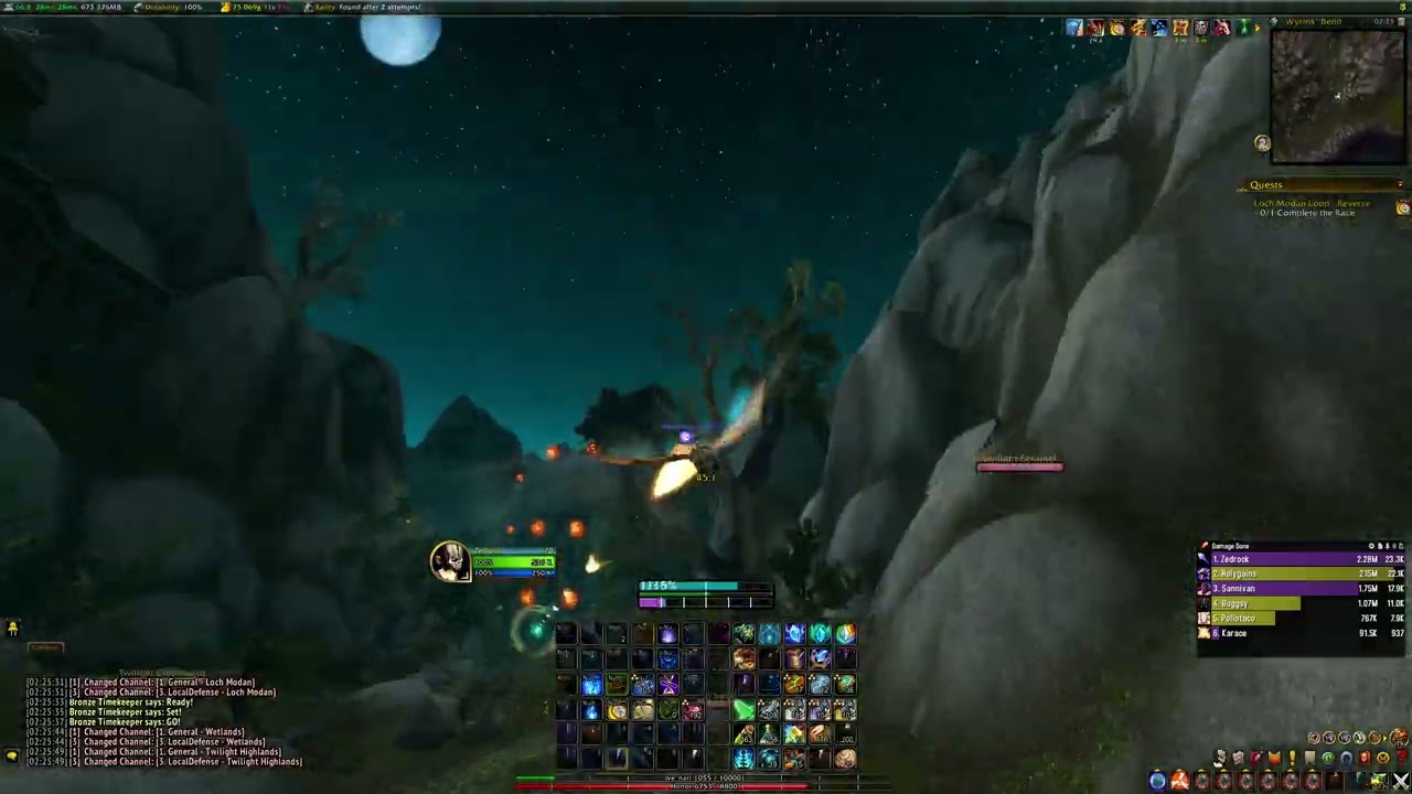 WoW - Dragon Riding Races - Loch Modan Loop (Reverse) 52.105