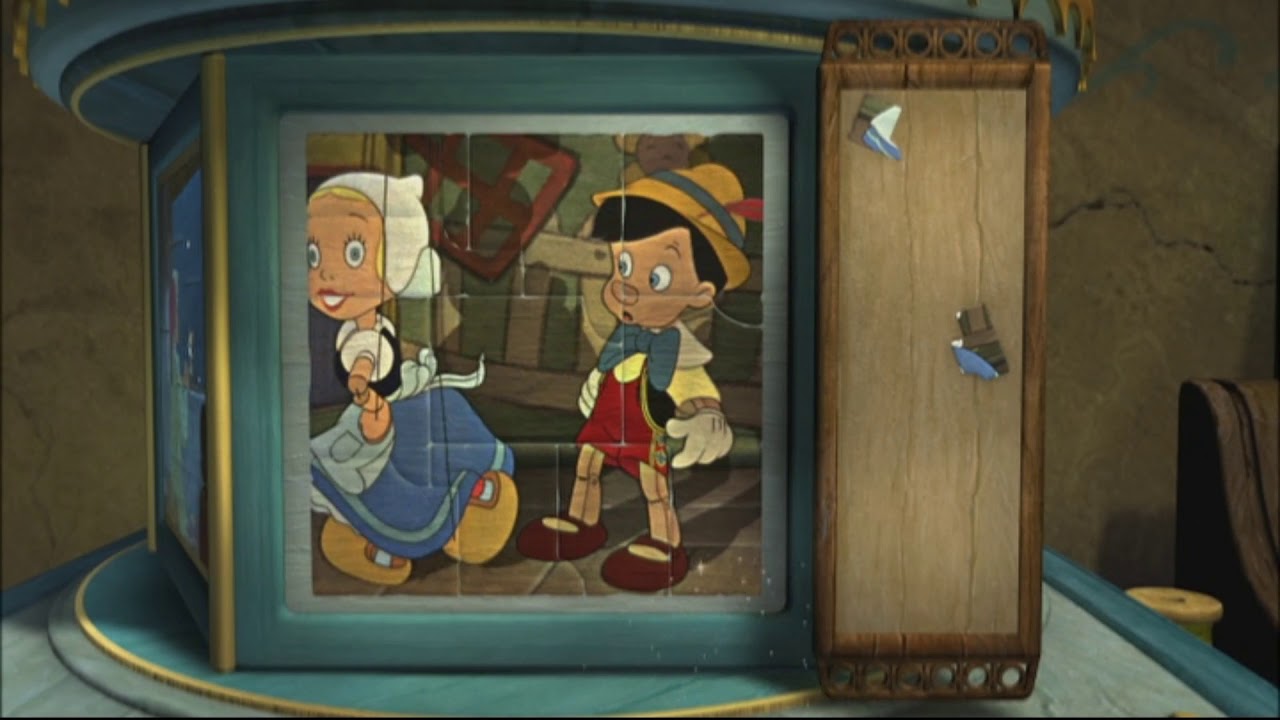 Pinocchio: 70th Anniversary Edition UK DVD (2009) Pinocchio's Puzzles Game
