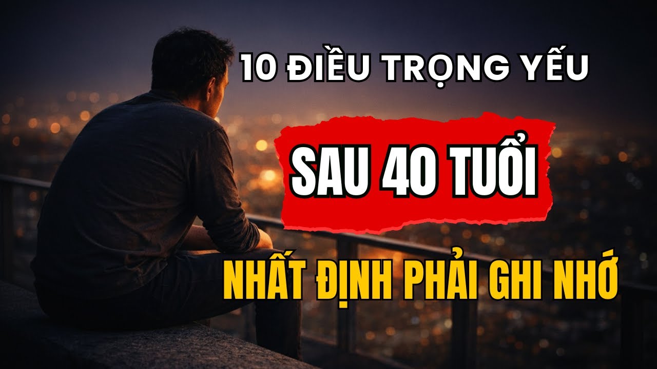 10 điều trọng yếu nhất người Trung niên Tuổi 40 nhất định phải ghi nhớ !