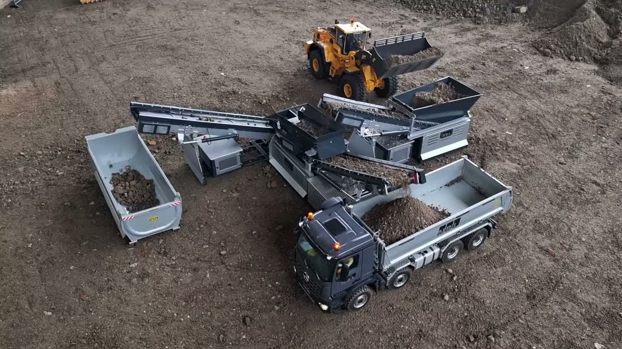 Rüttelsieb/ vibrating screen Part 2 by NBL FUNKTIONSMODELLBAU