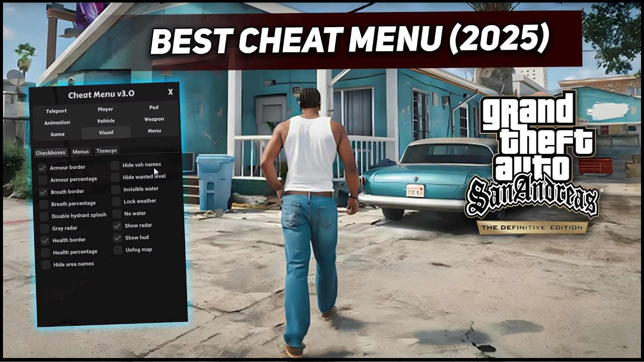 HOW TO INSTALL CHEAT MENU IN GTA SA DEFINITIVE EDITION | Hindi/Urdu