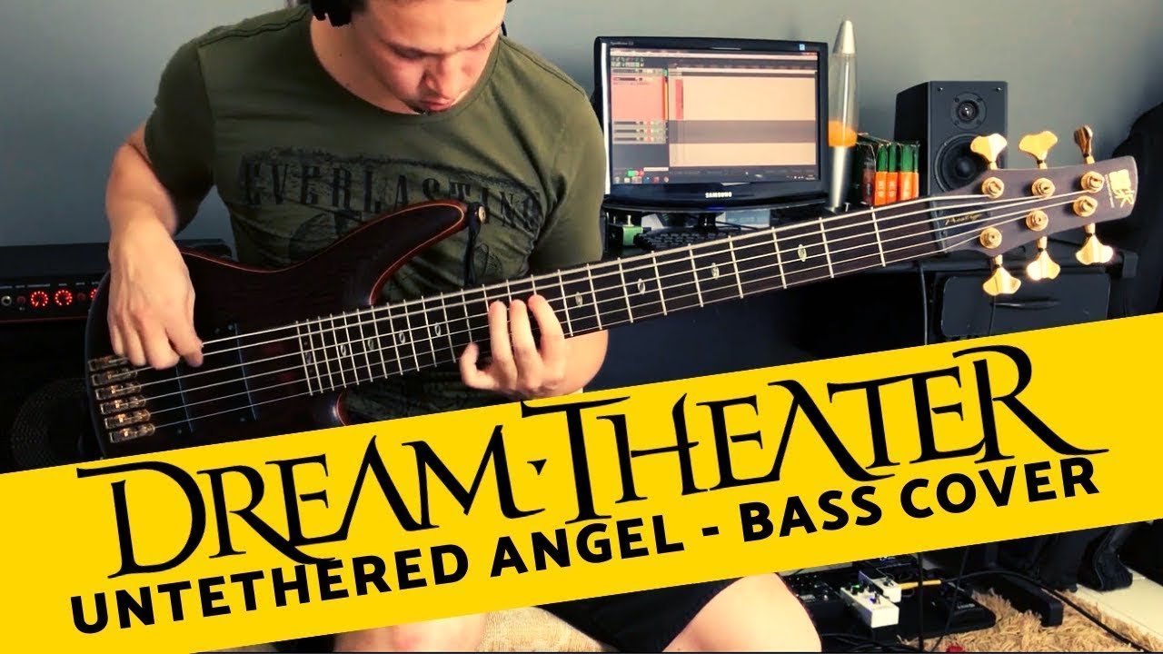 Dream Theater - Untethered Angel - Bass Cover by Raphael Dafras