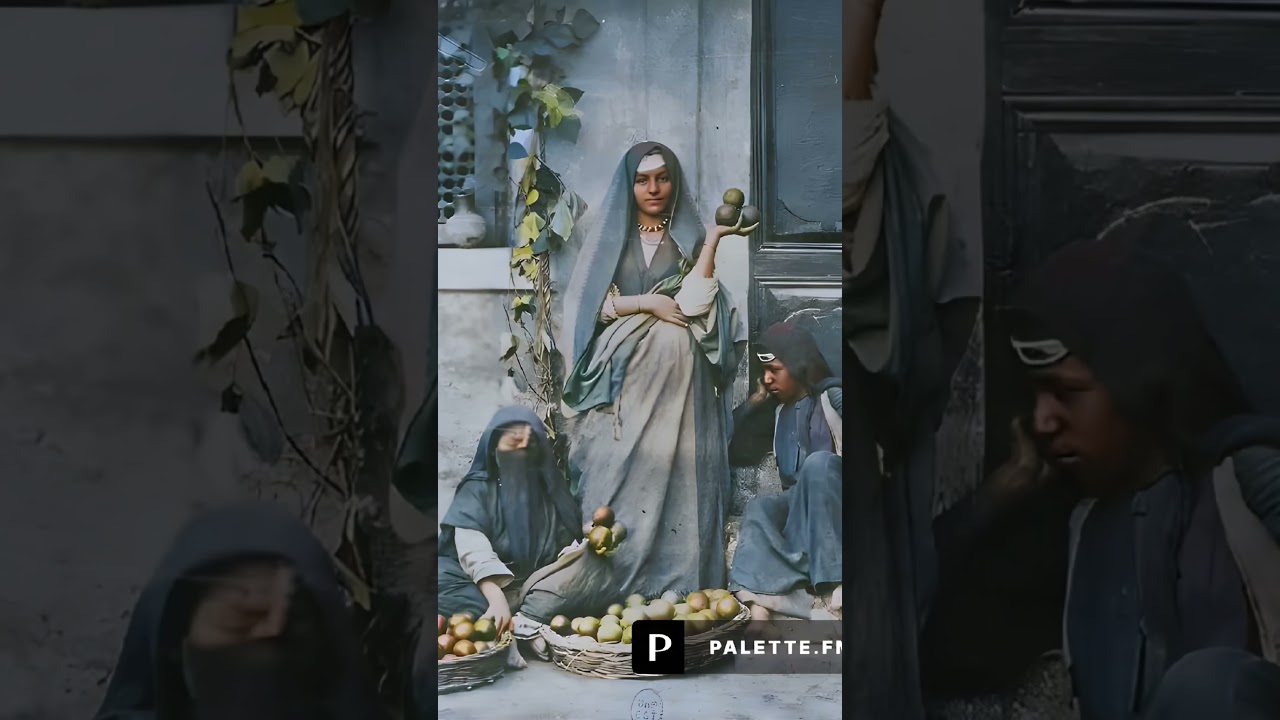 1870s Egypt Colorized Photos #history #subscribe #photography #edit