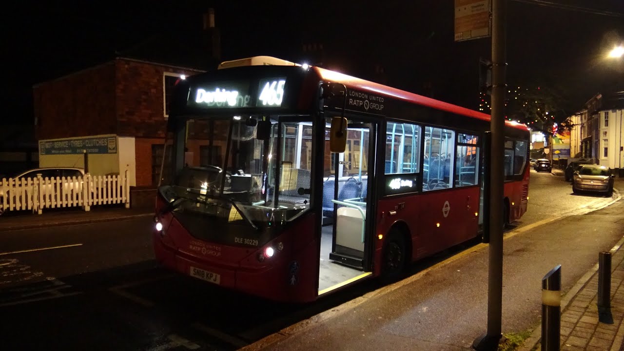 Windscreen View | RATP Dev Transit London | Route 465  Kingston - Dorking