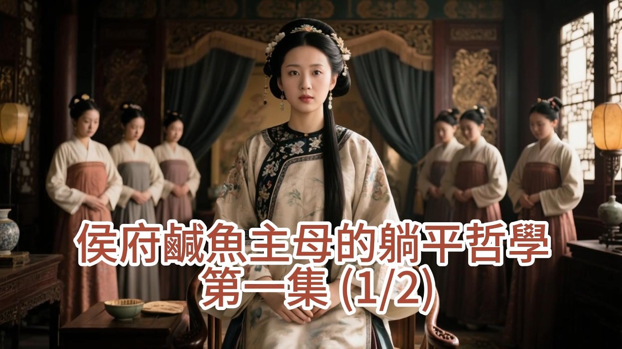 #平行世界有聲書【侯府鹹魚主母的躺平哲學】第一集，共二集完結 #有聲書 #穿越 #躺平 #古代言情