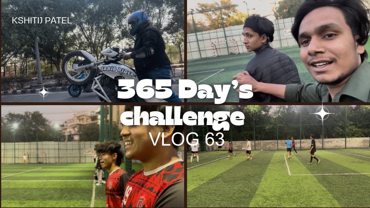 CWG Stunt, Bike Bach Gayi 😅 | Football Match 17–10 | Vlog 63