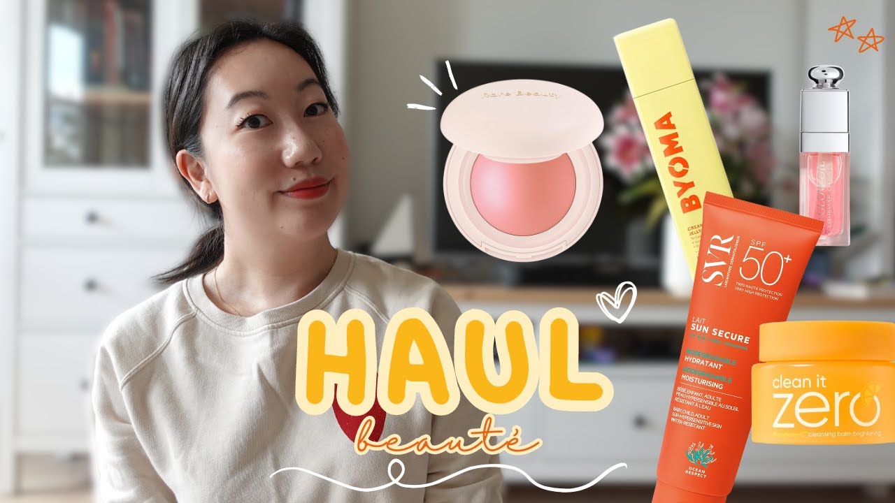 HAUL BEAUTÉ PRINTEMPS 🌈 Rare Beauty, Dior, SVR, Byoma… | La gazette beauté