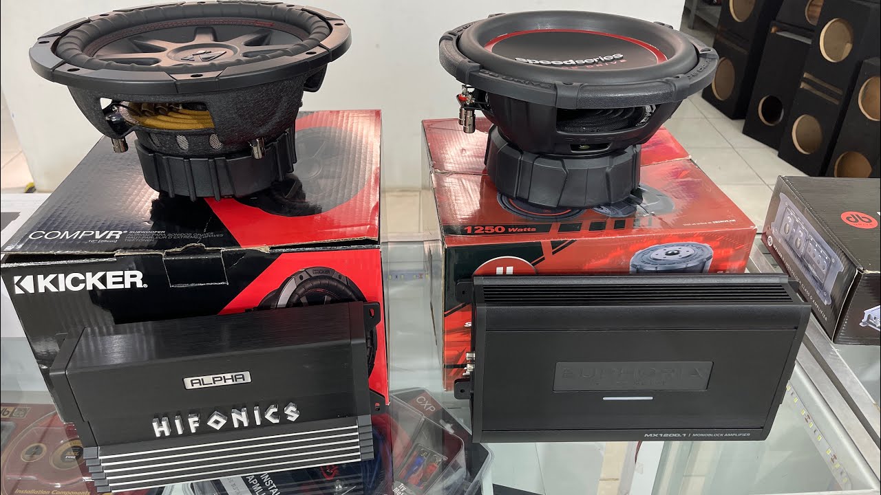 🔥Db Drive vs. Kicker: ¿Quién gana en este duelo épico de sistemas de sonido para autos?🔥