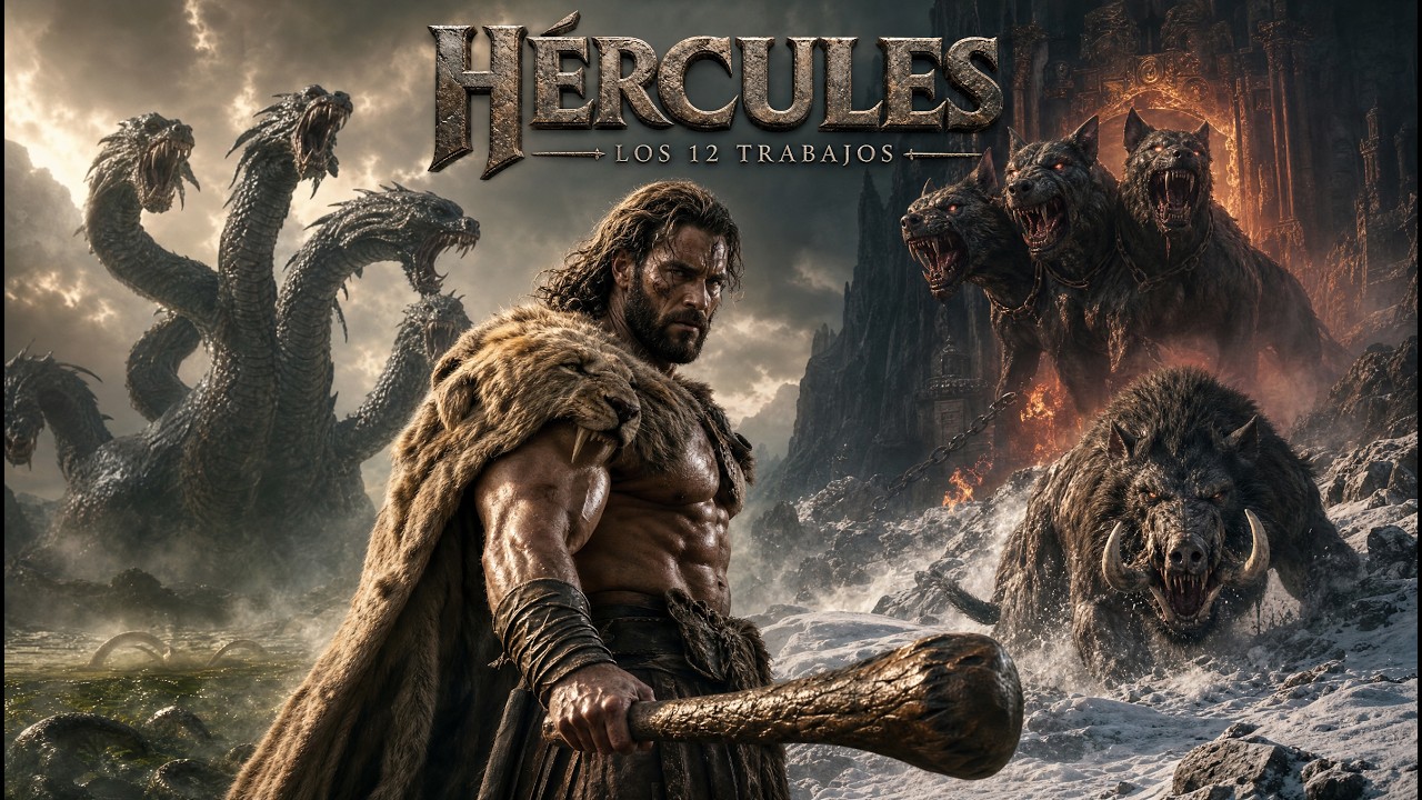 Hércules: La Historia Completa del Héroe Más Poderoso de la Mitología Griega.