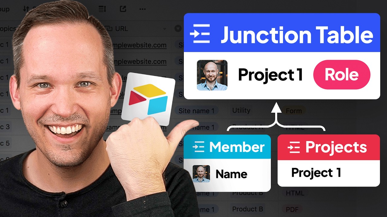 Linking Tables in Airtable? Use a Junction Table