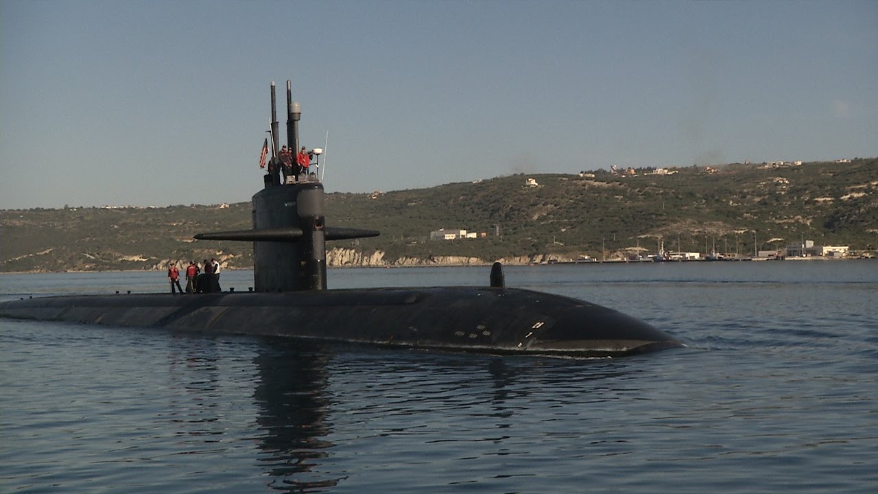 USS Newport News visits Souda Bay, Greece